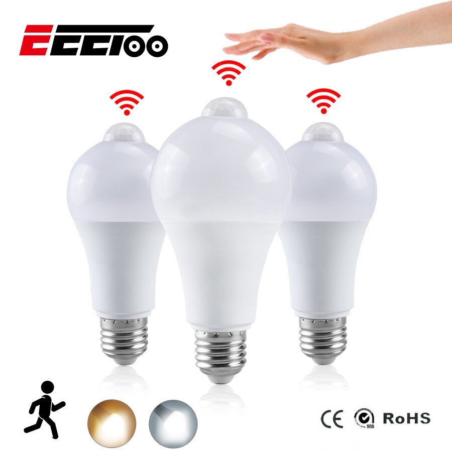 EeeToo   LED  PIR   AC 85-265V B22 E..